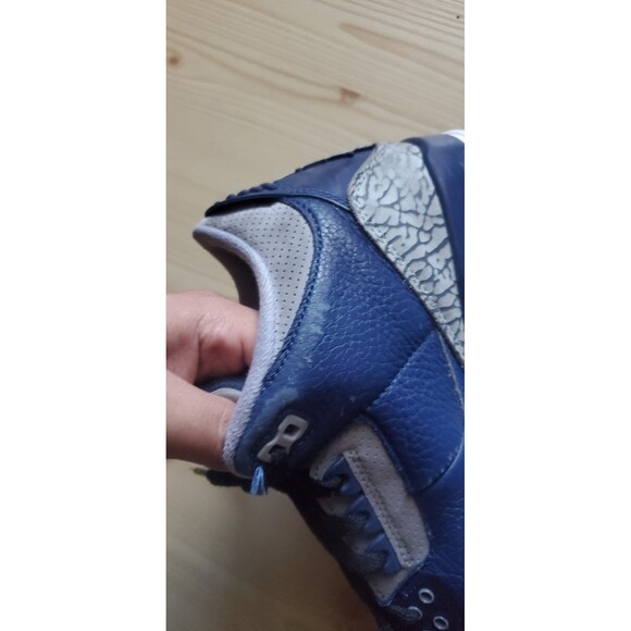 Jordan 3 Retro Georgetown- Men\'s Size 11- CT8532-401 Midnight Navy/Cement Grey main image 4